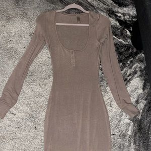 SKIMS Henley Dress